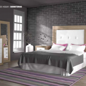 Dormitorio Paris CAMBRIAN/BLANCO - NOCTURNO
