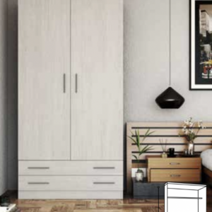 Armarios DAKOTA 2/P + 2/C - NOCTURNO